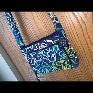 Vera Bradley RFID Little Hipster Women Blue/$40